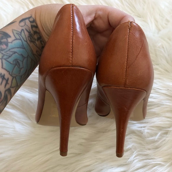 Like new heels stilettos 👠 leather - Picture 5 of 17